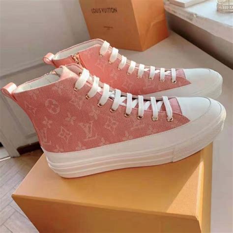 louis vuitton denim converse|Louis Vuitton ladies sneaker.